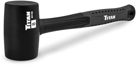 Titan 63108 8oz Rubber Mallet