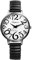 Silverora Uhren Damen Elastische Damenuhren: Wasserdicht Leicht Klare Lesbare Analog Quarz Armbanduhren Großes Zifferblatt Uhr mit Edelstahl Stretchband Geschenke für Frauen Ältere weiß schwarz