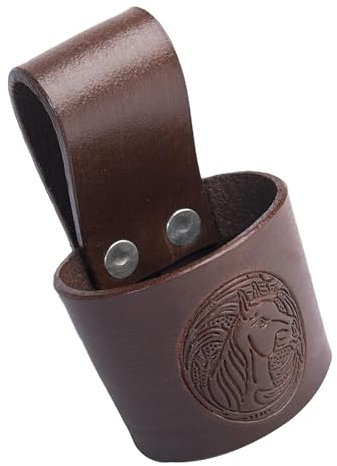 Warreplica Full Grain Buff Leather Hammer Holder Hammer Holder for Tool Belt Tool Case Hammer Holster Battle Axe Hatchet Sheath Viking Axe Small Hammer Leather Tool Holster