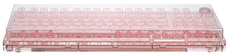 KiiBoom Premium Acryl Transparente Tastatur Staubschutzabdeckung, Wasserdicht & Anti-Staub Tastatur Schutzabdeckung für mechanische Keyboard, Anti-Cat Deckel (Klar, 15.4'' x 5.3'' x 0.78'')