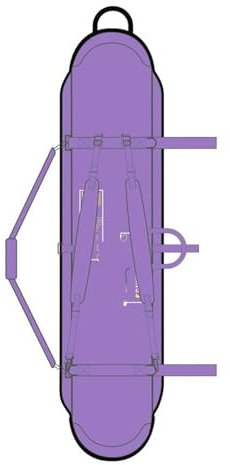 RVIFY Snowboard Bag Snowboard-Abdeckung, Anti-Kollisions-Kanten-Kratzschutz-Abdeckung, verdicktes Board-Paket, Ski-Tasche Skiausrüstung(Purple,140cm)