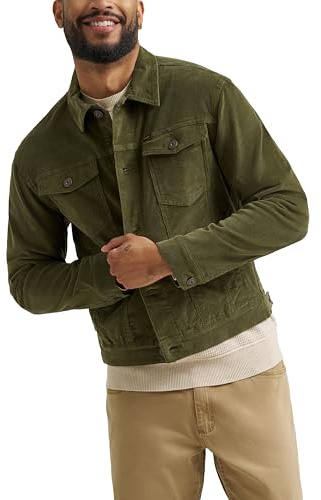 Wrangler Men's Corduroy Trucker Jacket Giacca Uomo (Pacco da 1)