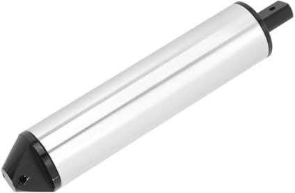 XUXHOU Badmintonschläger-Spannungskalibrator, Professionelles Federspannungsmessgerät aus Aluminiumlegierung mit Genauen Messwerten Bis zu 100 Pfund, für Tennis-Badminton-Squash-S (Silver)