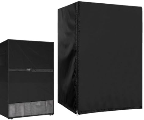 Refrigerator Cover For Outside Black Fridge Multipurpose Protective Dust | Oxford Fabric Multipurpose Protective Handle Accessories Patio Balcony Garden Outdoor Kitchen Garage Backyard Porch