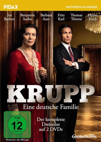 Krupp - Eine deutsche Familie / Der komplette Dreiteiler mit absoluter Starbesetzung (Pidax Historien-Klassiker) [2 DVDs]