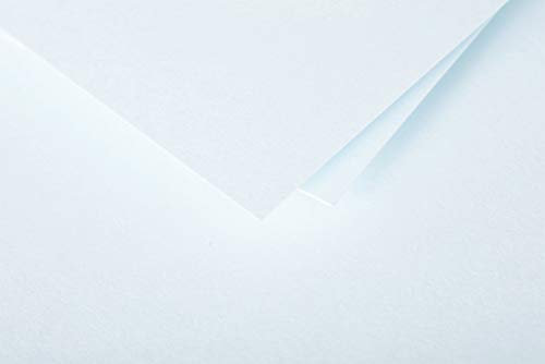 Clairefontaine 5466C - Packung mit 20 Umschläge Pollen, Format C6, 114 x 162 mm, 120g, ideal für Korrespondenz und Einladungen, Blau, 1 Pack
