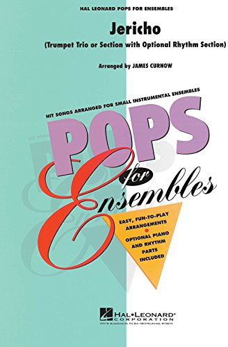 Hal Leonard Jericho (Trumpet Trio or Ensemble (opt. rhythm section)) Concert Band Level 2.5 Arranged by James Curnow