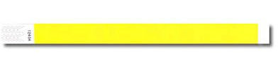 PARTY DISCOUNT Eintrittskontrollband Tystar, 100er Pack, gelb