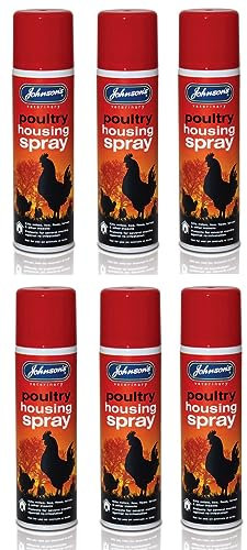 Johnsons Veterinary Products JVP Poultry Housing Spray 6x250ml