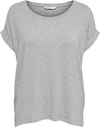 ONLY Female Top ONLMOSTER 1 Top, Light Grey Melange 1., L