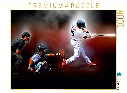 CALVENDO Puzzle EIN Motiv aus dem Kalender Baseball - Fight | 1000 Teile Lege-Größe 64 x 48 cm Foto-Puzzle für glückliche Stunden