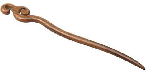 Sharplace Retro Holz Haarstab Haargabel Haarstift Haarstock Essstäbchen Haarnadel, Holz