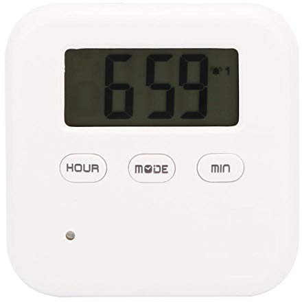 Cikonielf Digital Intelligent Pills Organizer Box Älterer Patient Timing Wecker Medizin Box 4 Gitter Blau