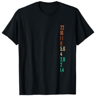 Fotografie Retro Kunst Shop - Herren & Damen T-Shirt für Erwachsene Männer & Frauen, Schwarz, S, Langarm, Klassische Passform, Crew-Kragen, Einfarbig, Geburtstag, Weihnachten, T-Shirt