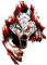 Adesivo Testa di Lupo 3D, in PVC Adesivo per Auto lupo Arrabbiato Adesivo 3D Divertente Adesivi animali Accessori Adesivi decorativi per motociclette adesivi moda per Moto,18 * 25CM