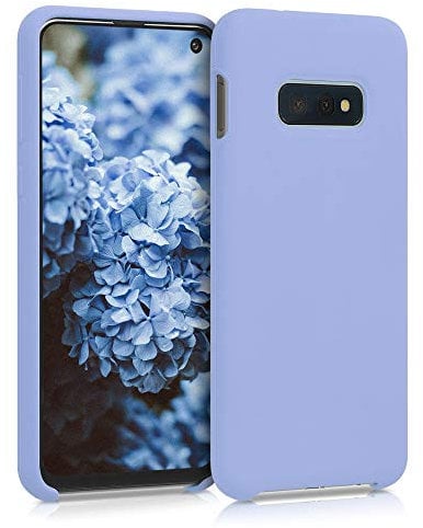 kwmobile Housse Compatible avec Samsung Galaxy S10e Coque - Housse de téléphone Protection Souple en TPU Silicone - Bleu Clair Mat