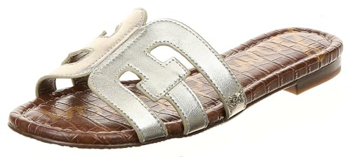 Sam Edelman Women’s Bay Classic Slide Sandal, Molten Gold, 5.5
