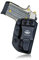 Gun Holster, P238 Holster IWB Kydex Holster Custom Fit: Sig Sauer P238 Pistol Case - Innen Bund verdeckt tragen - ADJ. Cant Retention - Mag-Button abdecken - Holster Tasche (Black, Right)