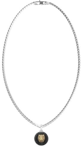 GUESS Herren-Kette Edelstahl One Size, Silber 32021262