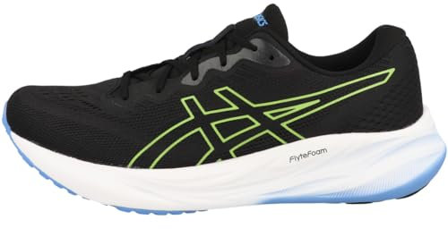 ASICS Gel-Pulse 15, Sneaker Uomo, Nero/Lime Elettrico, 46 EU