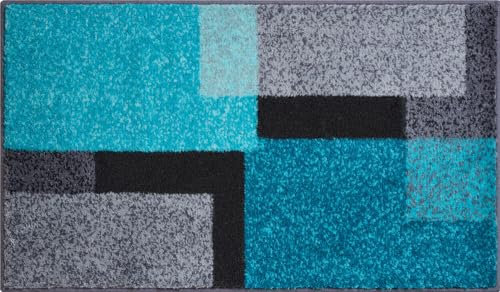 Grund Badteppich Atala türkis Größe 70x120 cm