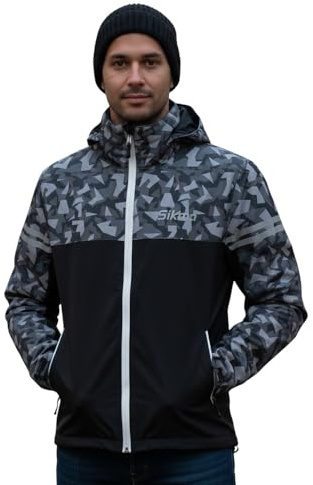 Sikma MENS CYCLING WATERPROOF JACKETS RUNNING TOPS HOODED JACKET WINDPROOF OUTDOOR CASUAL JACKET