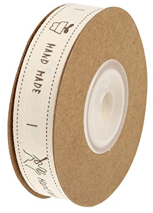 NUOBESTY 1 Rolle Schleife Brautstrauß Band Grünes Band Satinband Band Trimmen Seil Ukrainisches Band Behandeln Tasche Fliege Spitzenband Jute-stoff Weiß Sackleinen Baumwolle Blumen