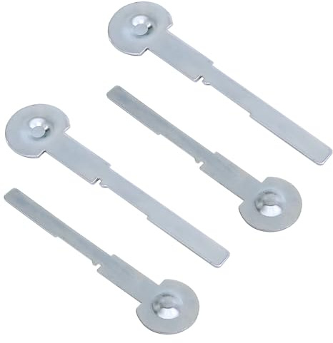Auto-plaza 2 Pairs (4pcs) Stereo Removal Tools Key Replacement. Radio Car Radio Removal Tool Unit CD Player Pins Key Fiitings Pin Stereo Tools (Compatible with Citroën Fiat Honda Head)