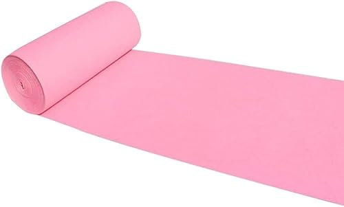 JECT Tapis de Piste Rose for allée de Mariage, jetable, Robuste, Accessoires de Lieu de cérémonie, Tapis (Color : Pink, Size : 1x10m)