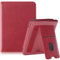 DINGGUAGUA Funda Compatible Tolino Shine Color/Shine 5(2024)/Shine 4(2022) & Kobo Clara Colour/Clara BW(2024)/Clara 2E(2022) E-Reader, Carcasa con Soporte y Correa de Mano,Rojo