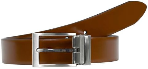 LLOYD-Herren-Leder-Wendegürtel 35 mm cognac-black-W110