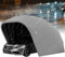 Automarkise für den Außenbereich, halbautomatischer Carport aus Oxford-Stoff, kältebeständige Garage aus Edelstahl, geschlossener mobiler Carport, für Fahrzeuge, SUV, Wohnmobile, 1
