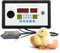 HEBEOT Termostato digitale multi-funzione controllore/incubatore automatico per uccelli, galline, anatre, incubatrice, sensore di temperatura per incubatori di piccole dimensioni (220 V)