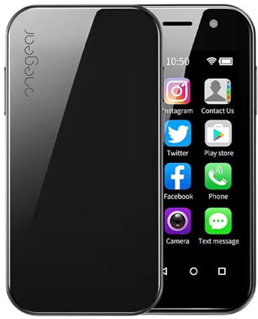 ONEGEAR XS14PRO mini smartphone, 4/64 GB di memoria espandibile fino a 128 GB, Sistema operativo Android 9.0 Display di 3.0 inches, IPS touch screen, Rete 4G