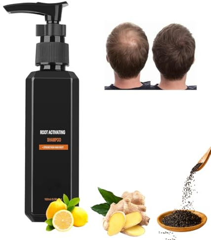 Root Activator Shampoo, Hair Growing Shampoo, 2026 New Hair Loss Sham-poo, Anti Haarausfall Reparierendes Pflegeshampoo für Männer und Frauen, 1 Stück