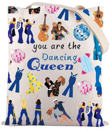 Zuo Bao Mamma Musical Mamma Stuff Musical You Are The Dancing Queen Mamma Broadway Musical Tote Bag Musical Lover