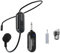 FYOBOT Cuffia Wireless Professionale Microfono Trasmettitore Microfone per Radio Vocale Chitarra Insegnamento Fitness Giochi