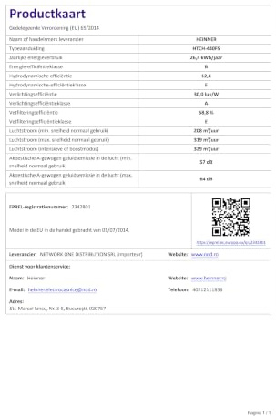 HEINNER HCF‑HS500EE++ – Gefriertruhe 500 L – Energieeffizienzklasse E – Elektronisch gesteuert, LED‑Display & Innenbeleuchtung, Schnellgefrierfunktion, Weiß - Jahre Garantie