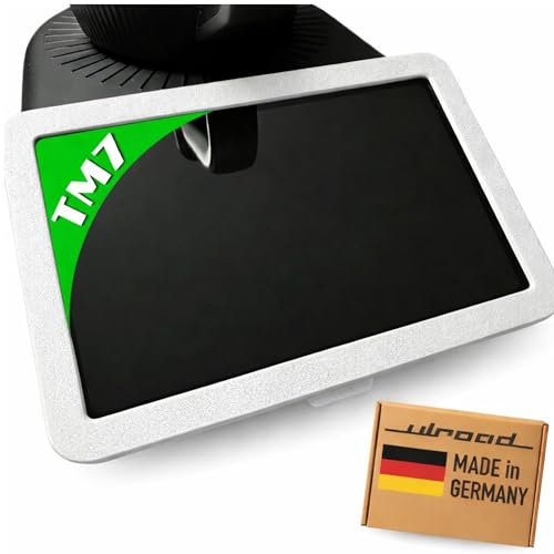 ULROAD kompatibel mit Thermomix TM7 Displayschutz Bumper Rahmen Abdeckung Ecken Display Schutz Zubehör Displayabdeckung Schutzplatte Schutzrahmen (WEISS)