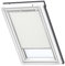 VELUX Original Verdunkelungsrollo (DKL), Silberne Seitenschienen, Y45, Uni Hellbeige