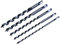 Amtech F1350 5 Piece auger drill bit set (230mm length)