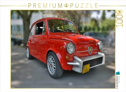 CALVENDO Puzzle FIAT | 1000 Teile Lege-Größe 64 x 48 cm Foto-Puzzle für glückliche Stunden