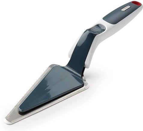 Zyliss E980090U Easy Slice Tortenheber, Walnuss, Weiß