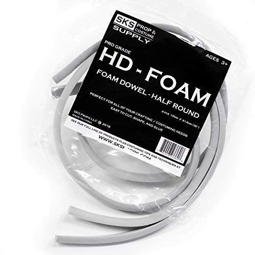 15mm Half Round Pro Grade HD Foam Dowel