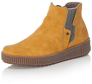 Rieker Damen Y6461 Chelsea-Stiefel, Honig Leinen 68, 41 EU