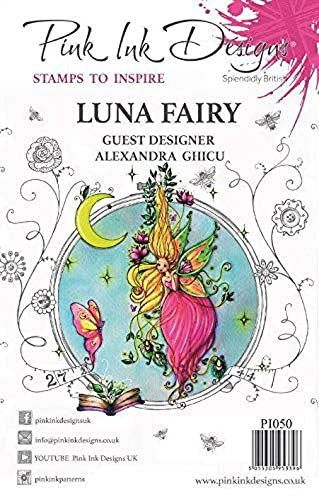Pink Ink Designs Stempel Luna Fairy, A5, transparent