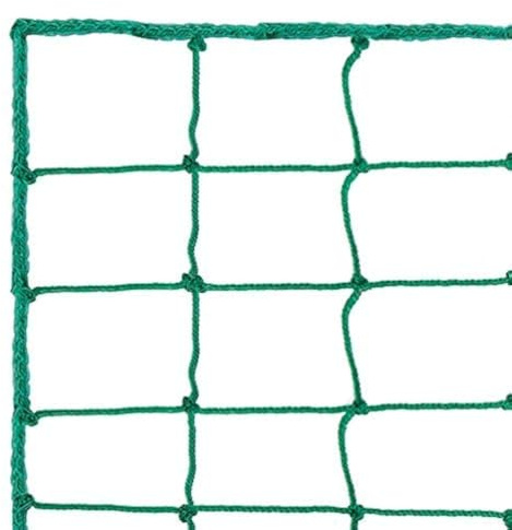 Aoneky Fußball Ballfang Netz 3x3M/3x6M /3x9M/3x12M /3x15M,10 x10 cm Masche, 2,5mm Polyethylen Seil, Sport-Übungs-Barriere-Netz, Fußball-Schlagnetz Verhindern Ball über den Zaun Fliegt