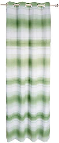 Albani Sciarpa con 8 occhielli/Florida/245 x 135 cm, Verde, 245x135 cm