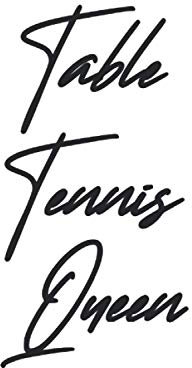 Table Tennis Queen sketchbook | notebook with 120 pages squared: Graph Paper Composition Notebook: Grid Paper, Quad Ruled, 120 pages Softcover (6x9 inch)