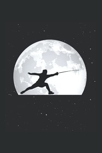 Fechten Tagesplaner: Fechten Mond Fechter Fechtsport Degen Sportfechter / Kalender 2022 / Wochenplaner Tagesplaner Planer / Planungsbuch To-Do-Liste / 6x9 Zoll / 100 ausfüllbare Seiten